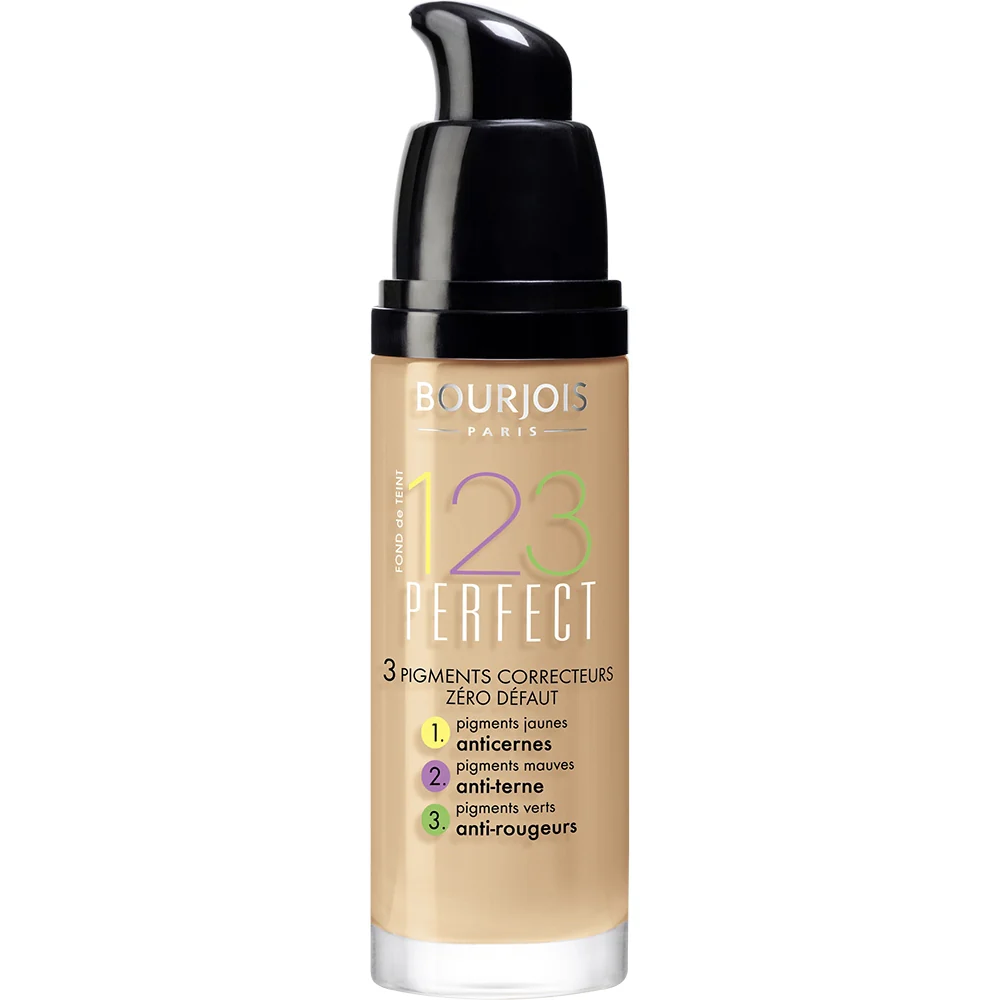 Bourjois 123 Perfect 3 Pigments 55 Beige Scuro SPF10 - Image 2
