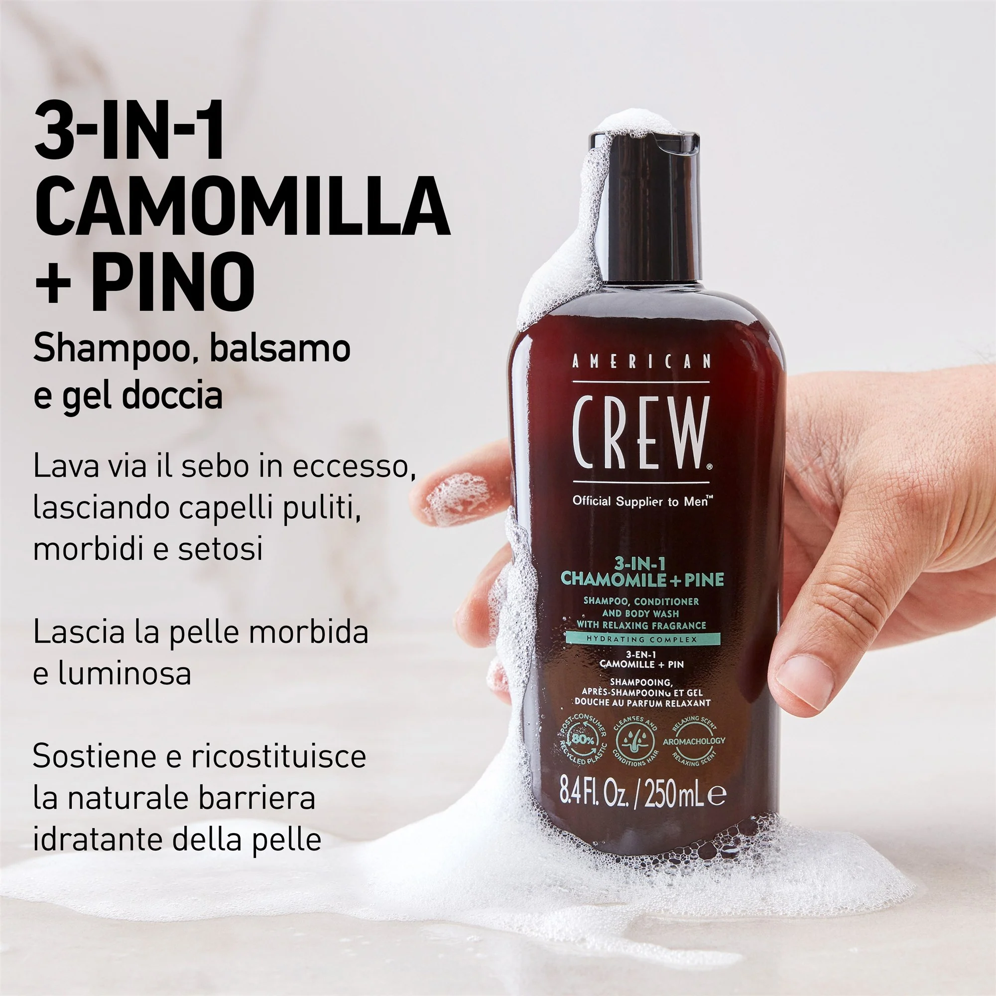 American Crew 3-In-1 Relaxing 450 ml - Image 3