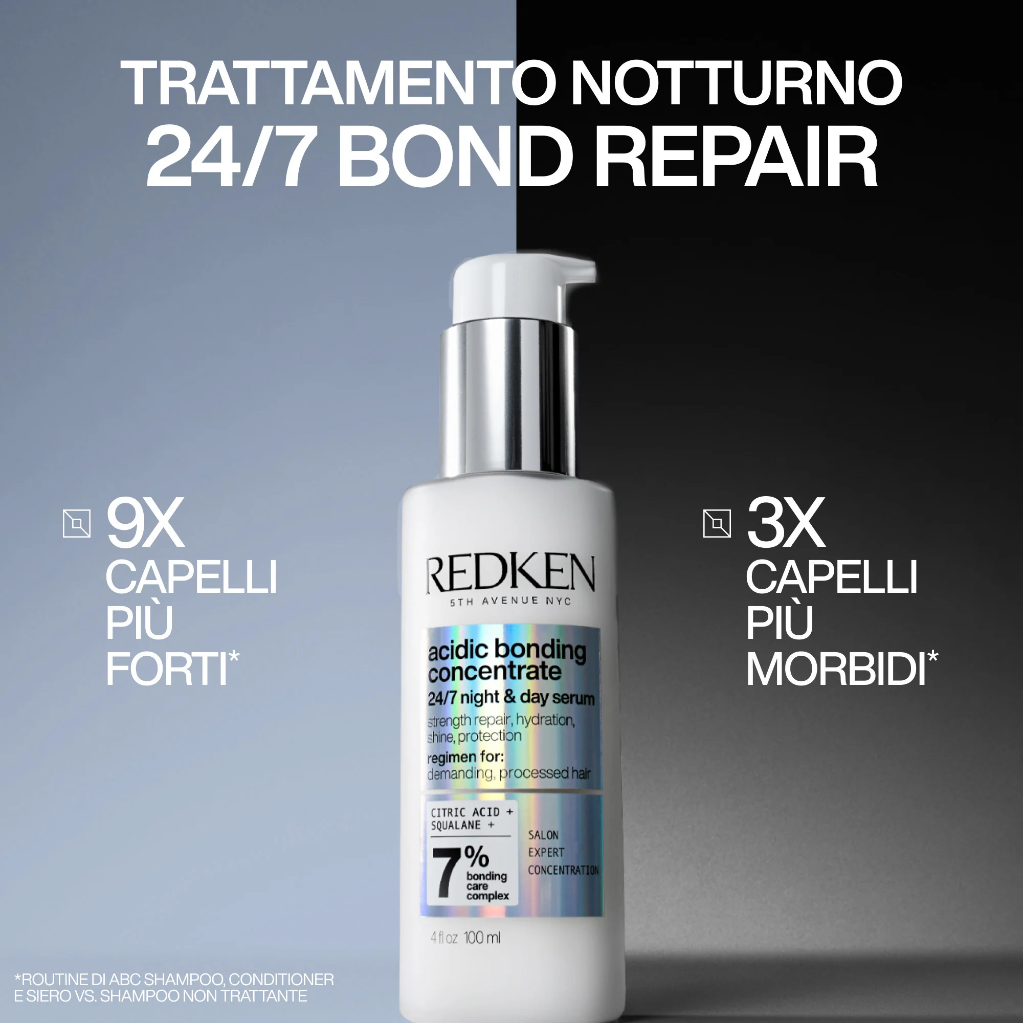 Redken Acidic Bonding Concentrate 24/7 Night & Day Serum 100 ml - Image 2