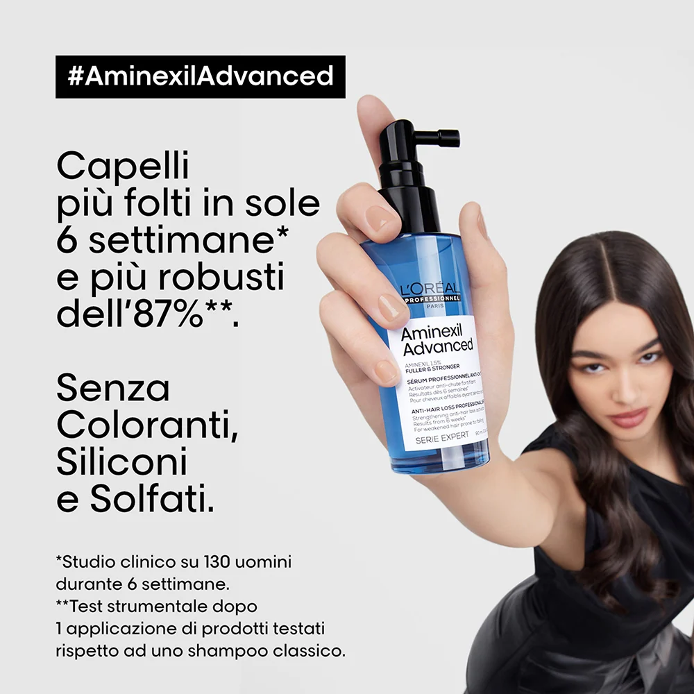 L'oreal Professionnel Aminexil Advanced Siero Fuller & Stronger 90 ml - Image 2