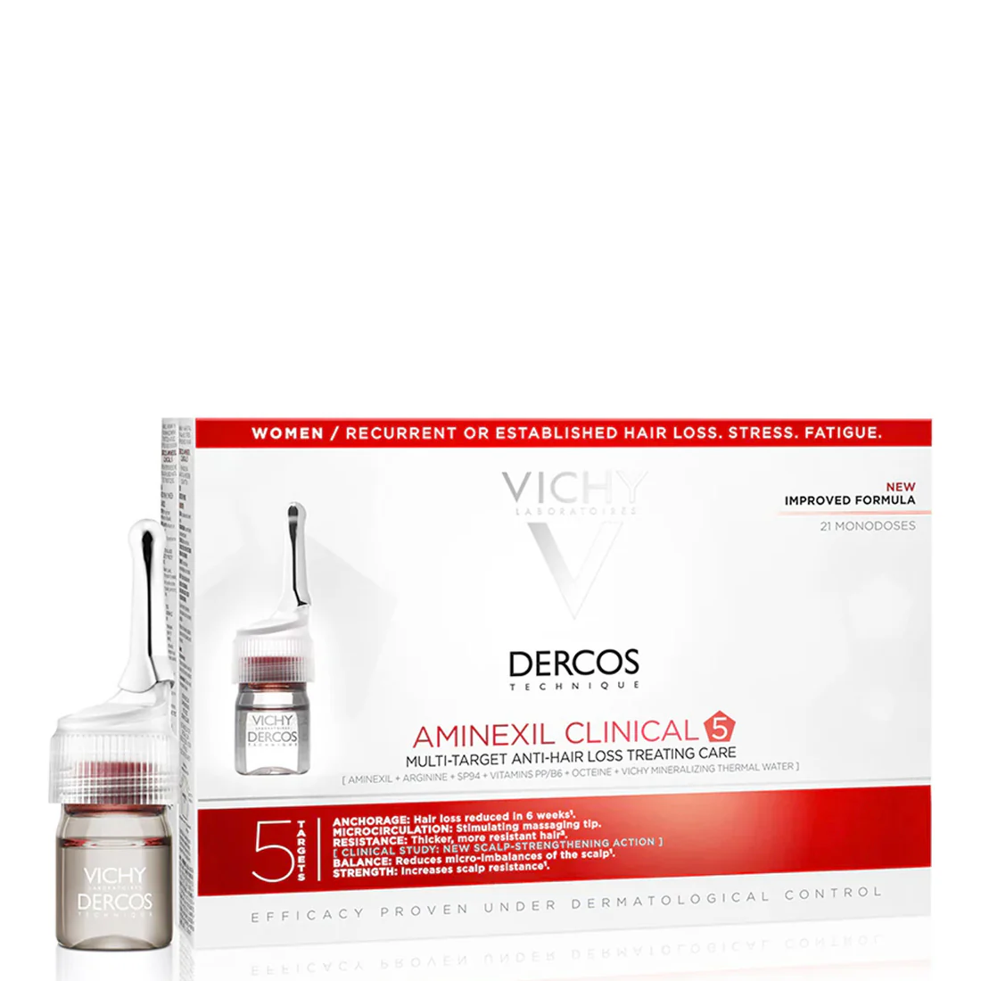 Vichy Dercos Aminexil Fiale Donna  21x6 ml - Image 2