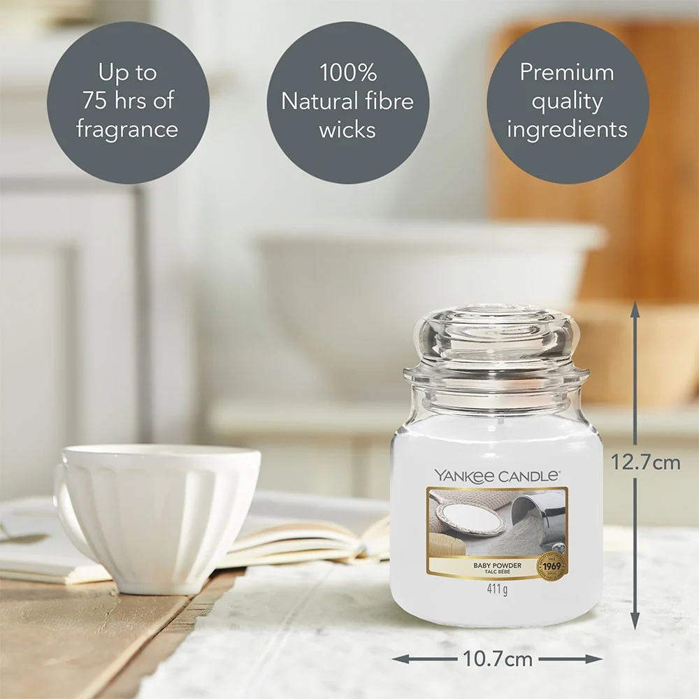 Yankee Candle Baby Powder Media Powder - Image 4