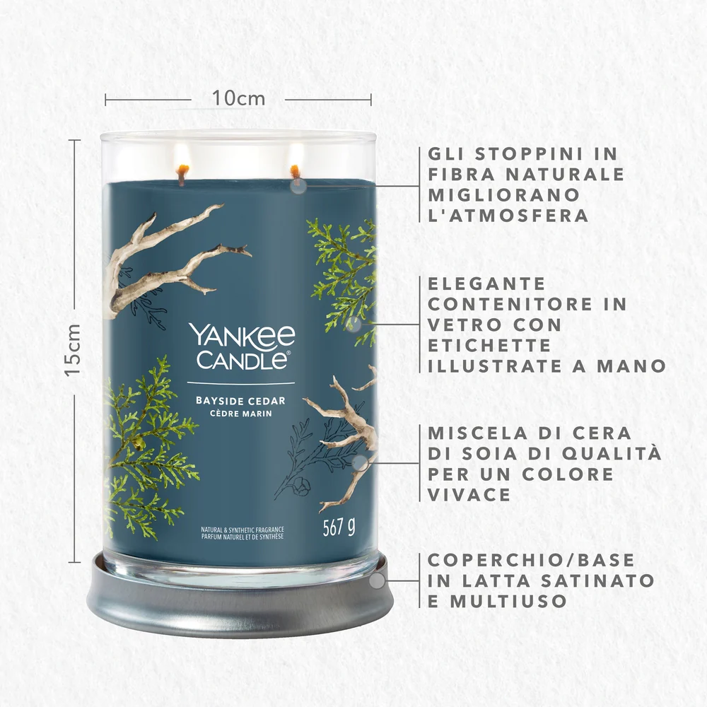 Yankee Candle Bayside Cedar Signature Tumbler - Image 3