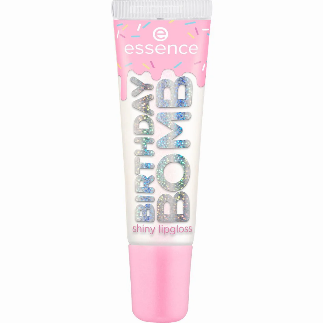 Essence Birthday Bomb Shiny Lipgloss 01 Cake My Day! - Image 2
