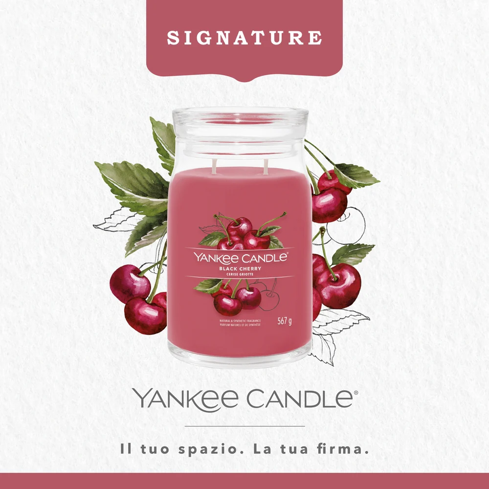 Yankee Candle Black Cherry Signature Grande Cherry Signature - Image 4