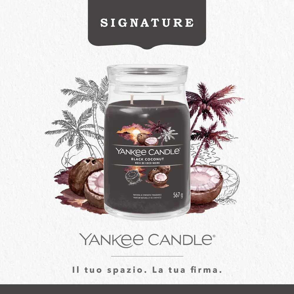 Yankee Candle Black Coconut Signature Grande Coconut Signature - Image 3