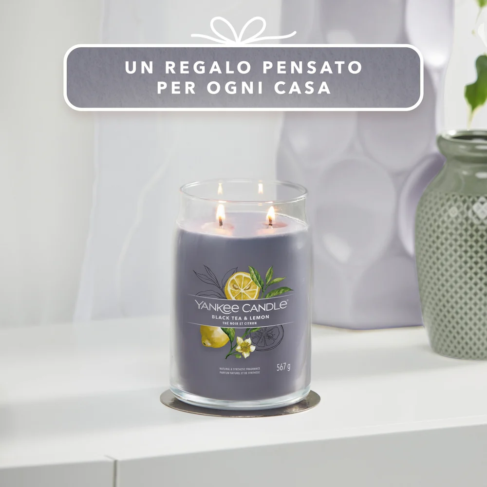 Yankee Candle Black Tea & Lemon Signature Grande Tea & Lemon Signature - Image 5