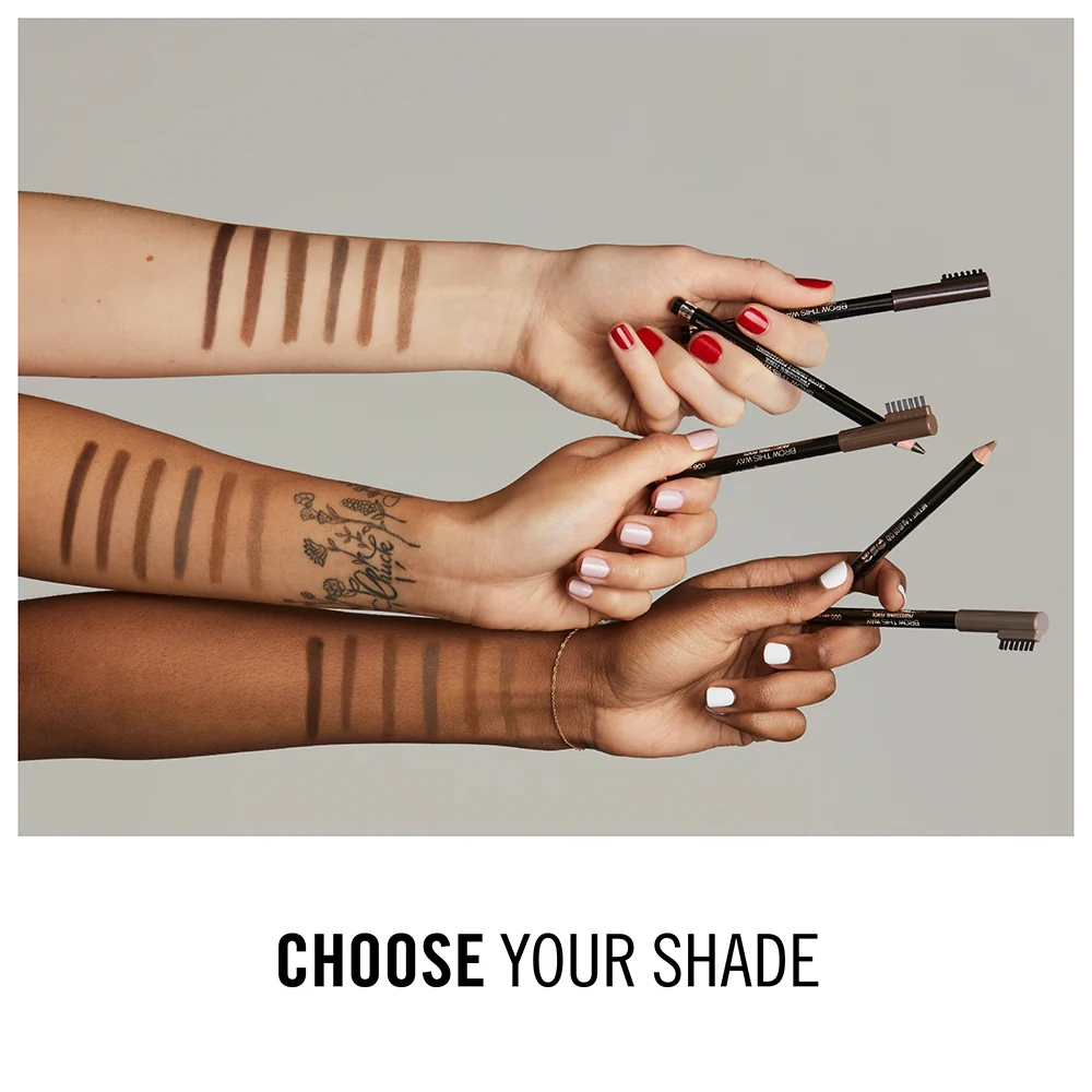 Rimmel Brow This Way 001 Dark Brown - Image 2