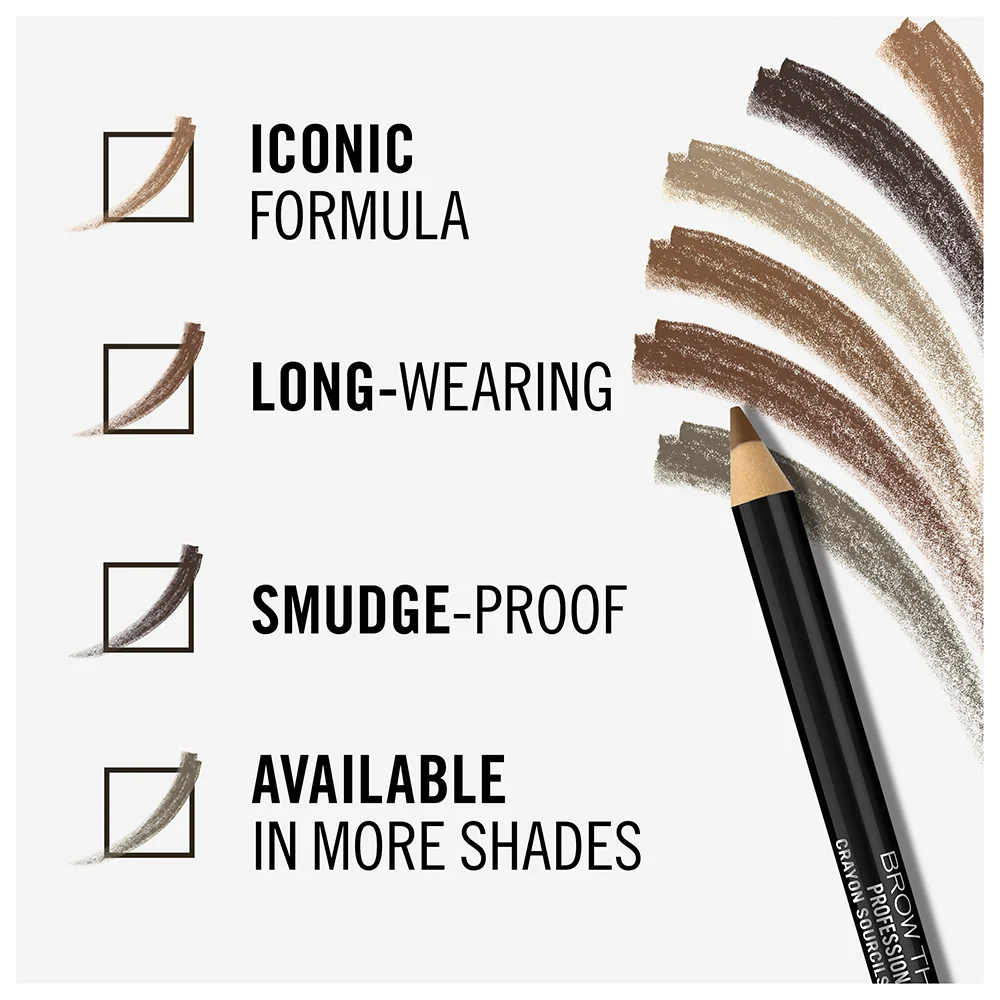 Rimmel Brow This Way 001 Dark Brown - Image 8