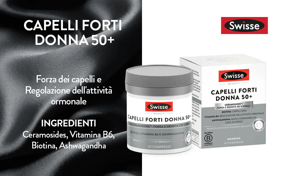 Swisse Capelli Forti Donna 50+ 30 pz - Image 6