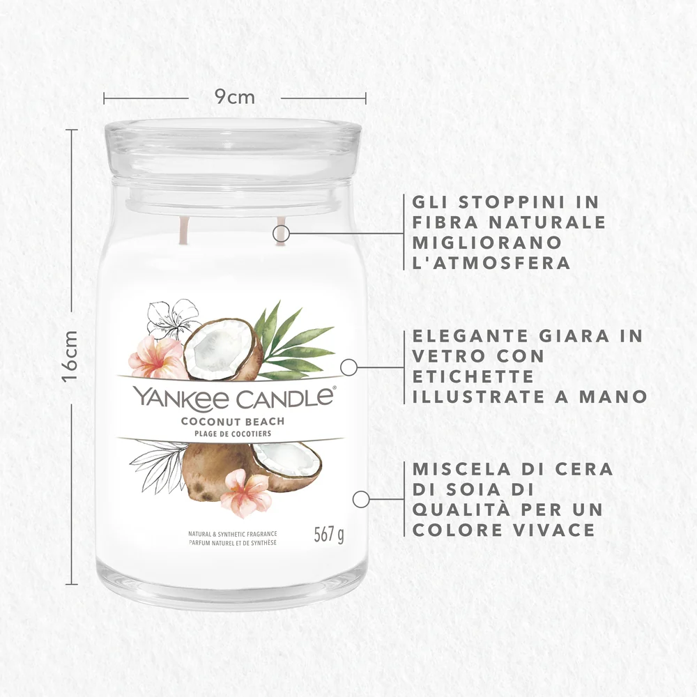 Yankee Candle Coconut Beach Signature Grande t Beach Signature - Image 2