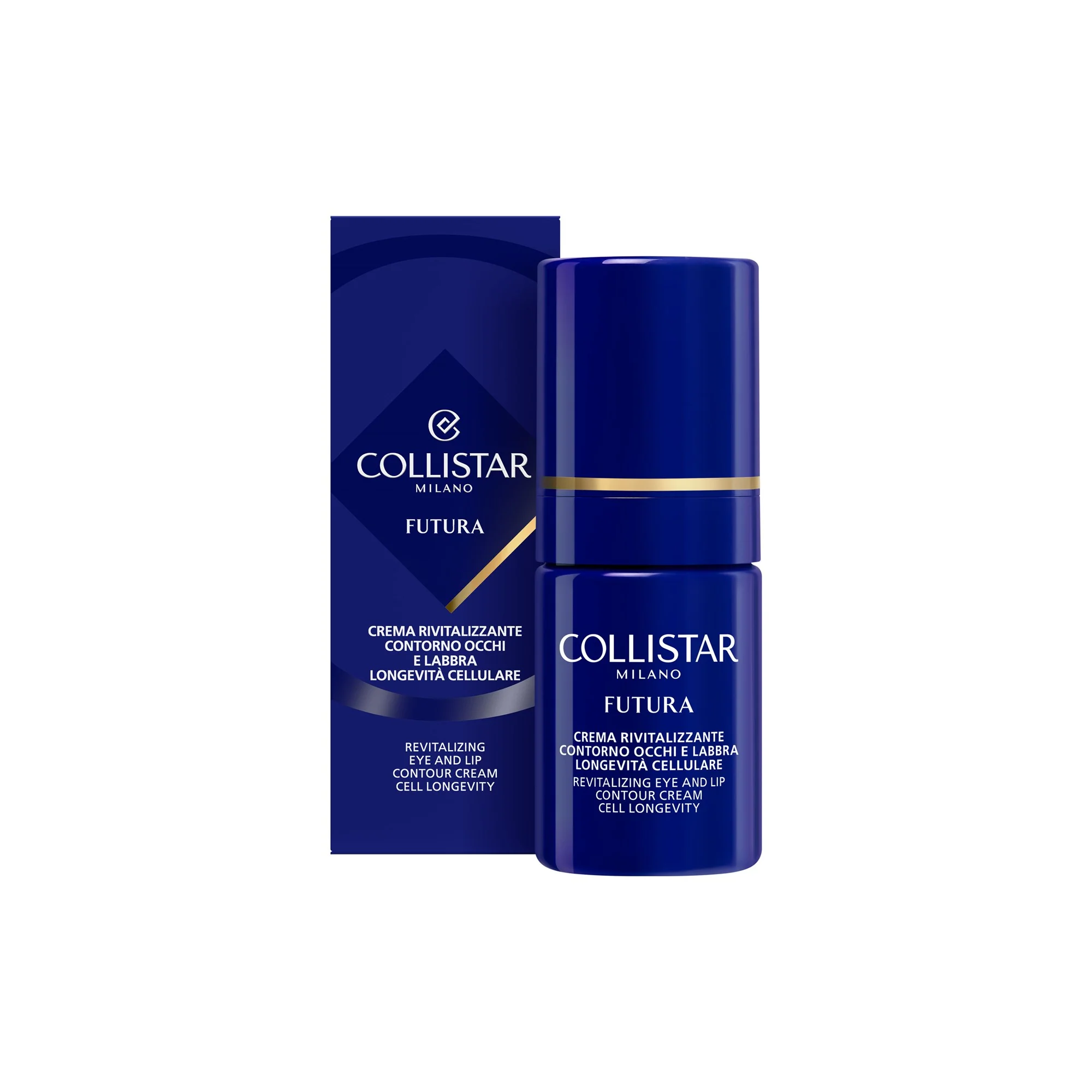 COLLISTAR Futura Rivitalizzante Contorno Occhi E Labbra Longevità Cellulare  15 ml - Image 3