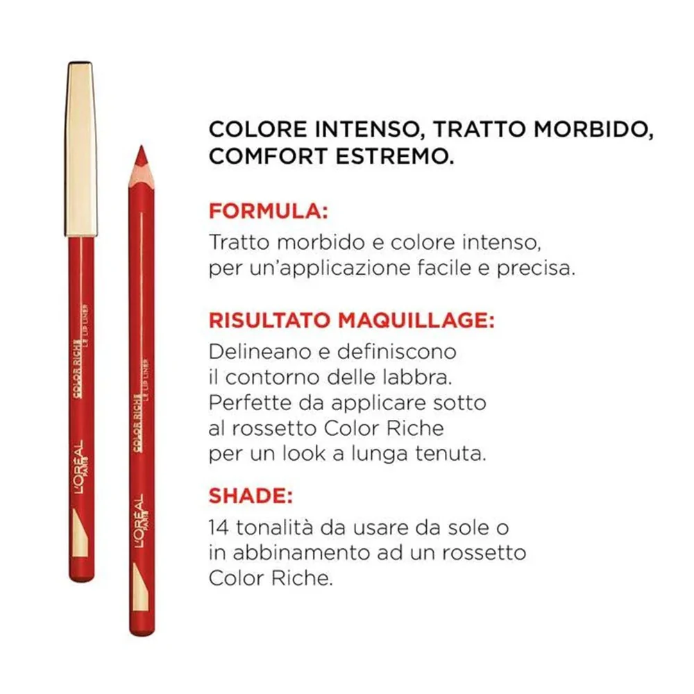L'oréal Paris Color Riche Le Lip Liner Couture 302 Bois de Rose - Image 4