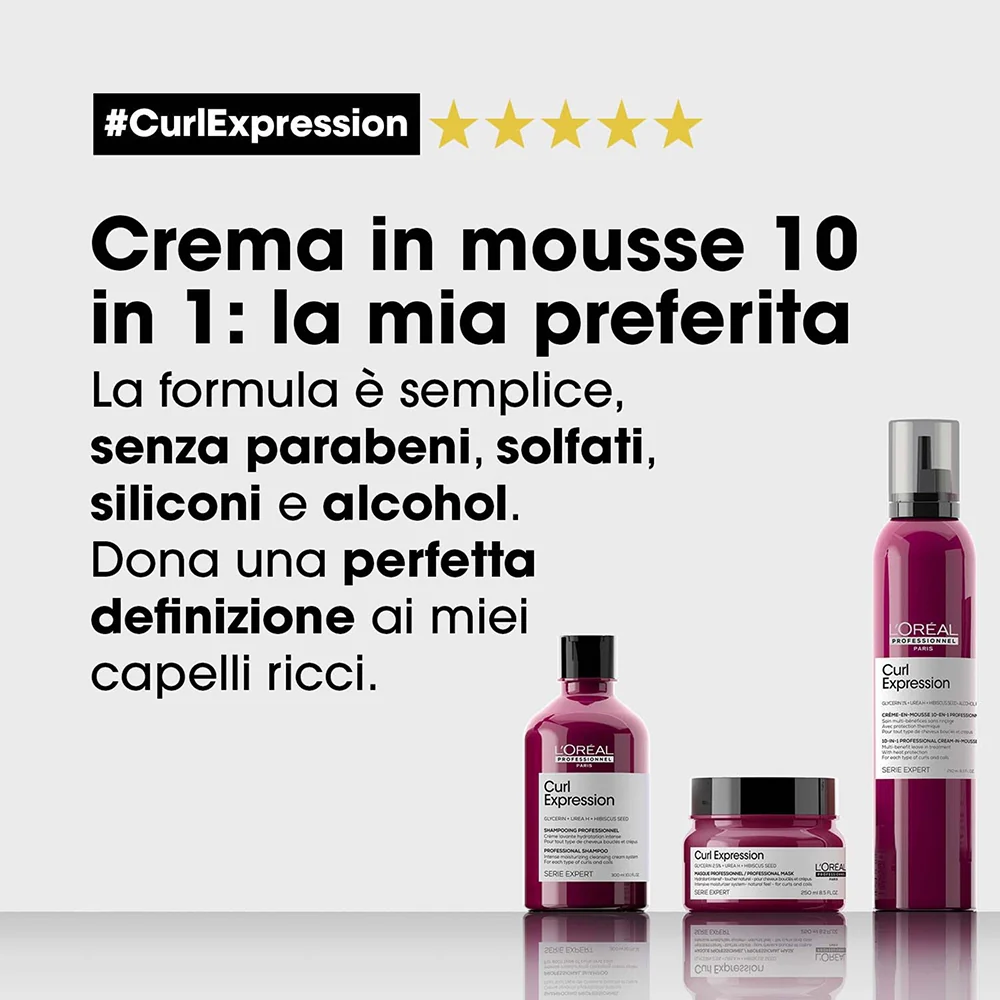 L'oreal Professionnel Curl Expression Crema in mousse professionale 250 ml - Image 4