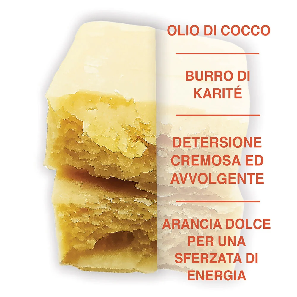 Eywa Detergente Solido Refill Idratante Corpo Arancia 100 gr Refill - Image 2