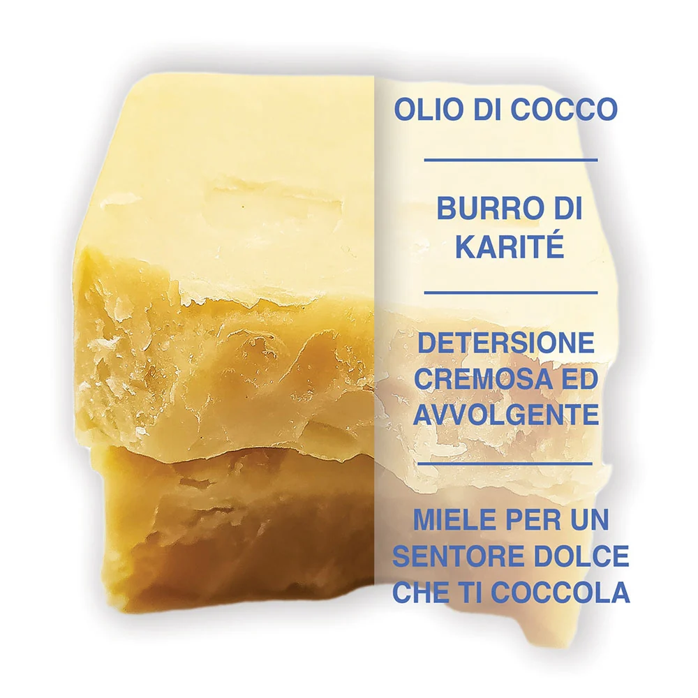 Eywa Detergente Solido Refill Idratante Corpo Miele 100 gr Refill - Image 2