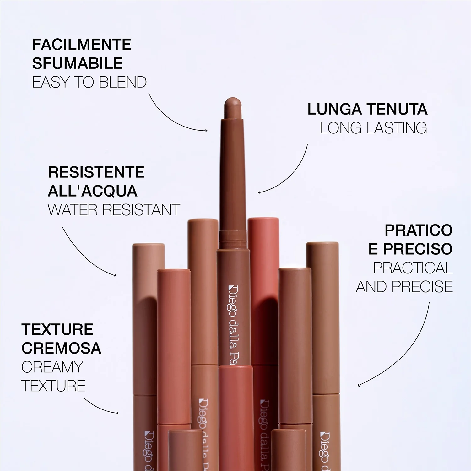 DIEGO DALLA PALMA MILANO Fullface Slim Stick 86 Chestnut - Image 7