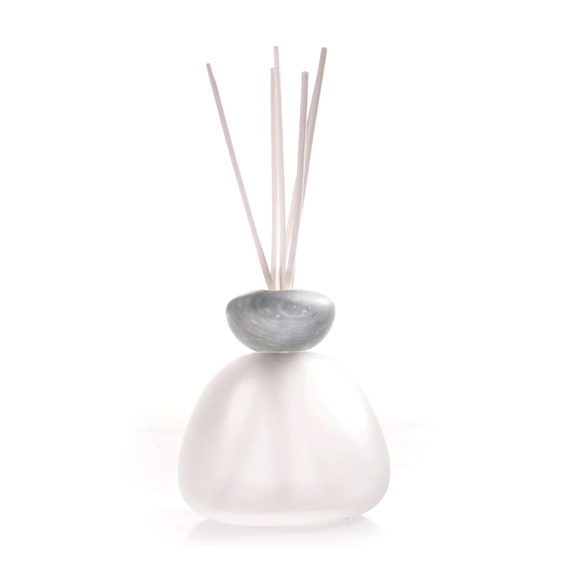 Millefiori Diffusore in Vetro Marble Glass Satinato Grigio Grigio