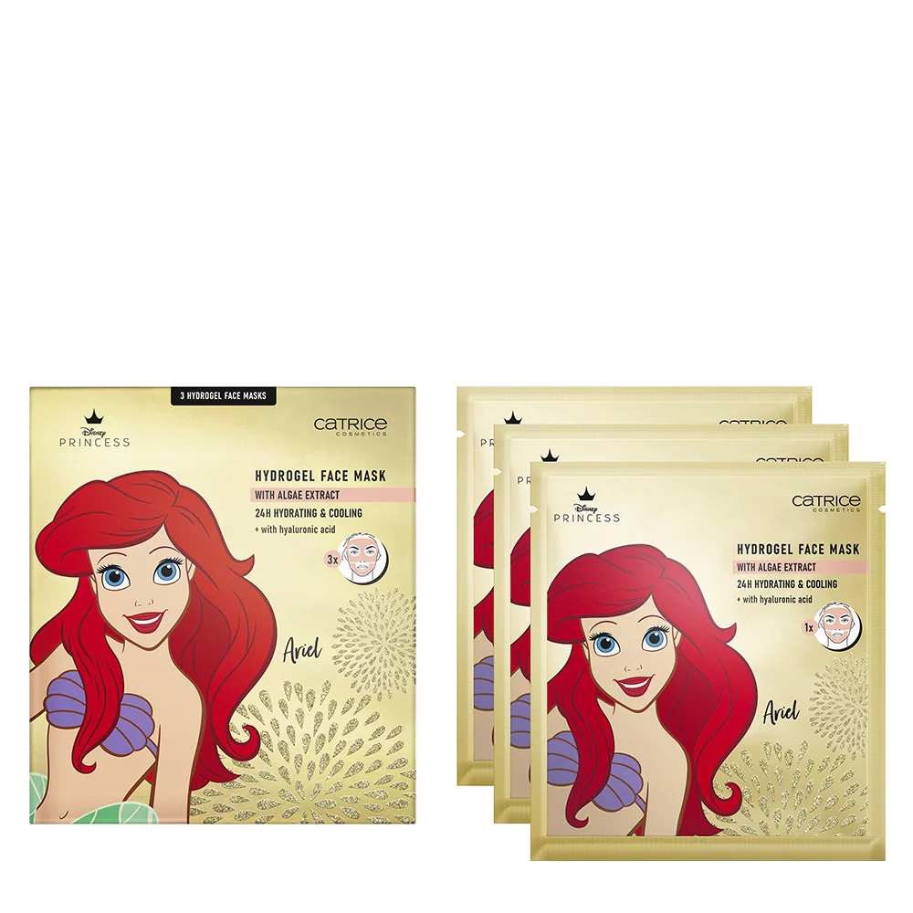 Catrice Disney Princess Ariel Hydrogel Maschera Viso 010 Down to the sea 1 pz - Image 2