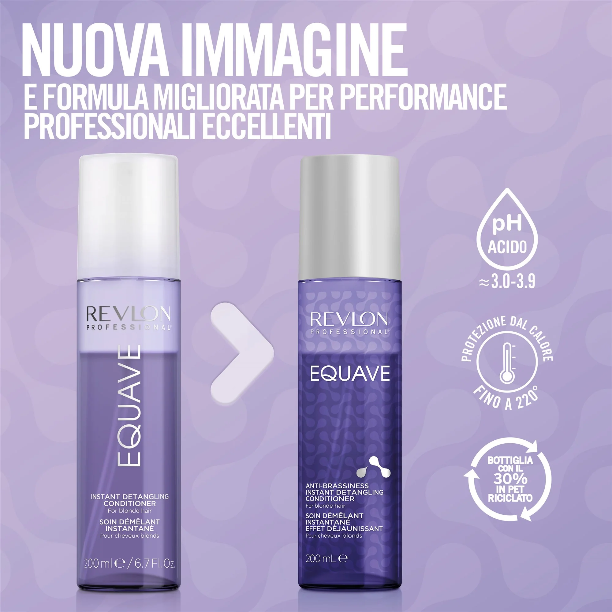 Revlon Professional Equave Anti-Brassiness Bi-Phase Detangling Conditioner 200 ml - Image 5