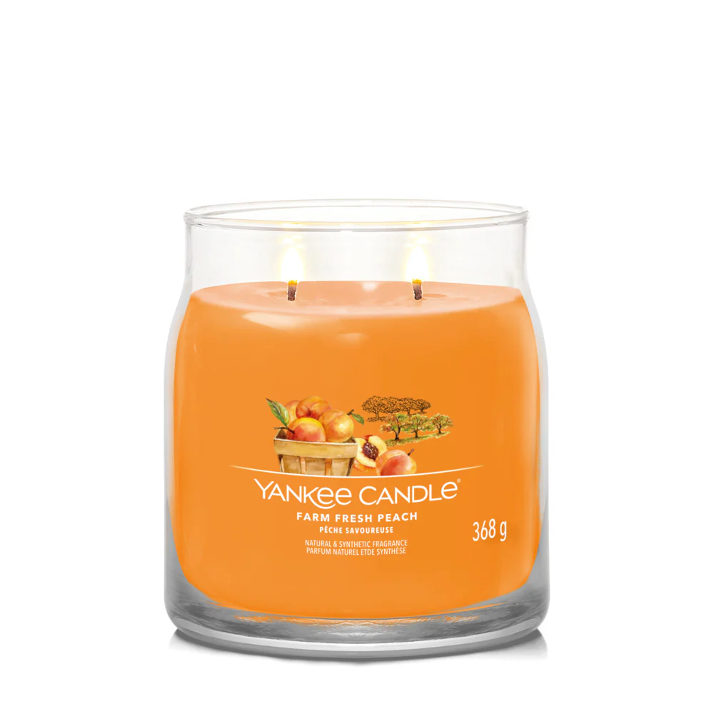 Yankee Candle Farm Fresh Peach Signature Media Fresh Peach Signature - Image 2