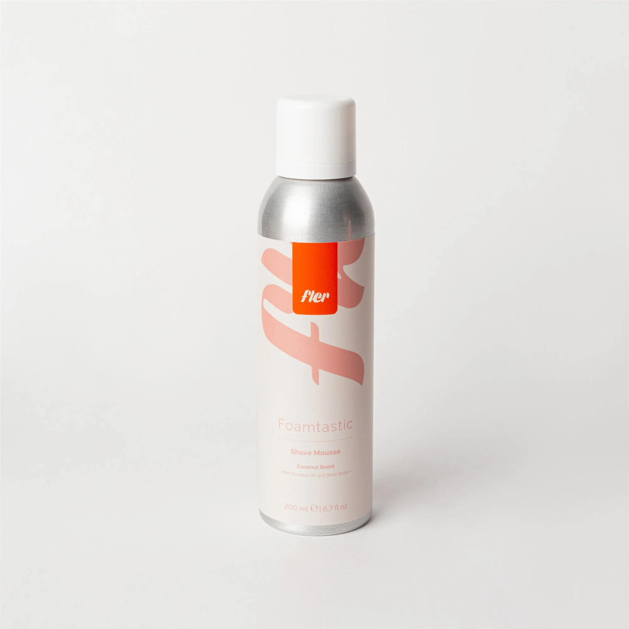 Fler Foamtastic Shave Mousse Coconut Scent 200 ml - Image 2