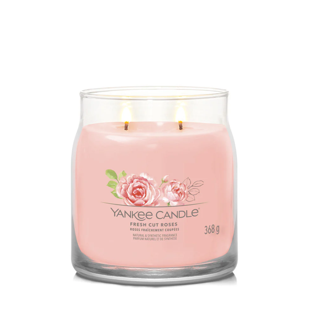 Yankee Candle Fresh Cut Roses Signature Media  Cut Roses Signature - Image 2