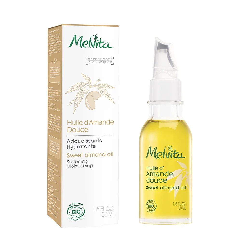 Melvita Huile d'Amande Douce 50 ml - Image 2