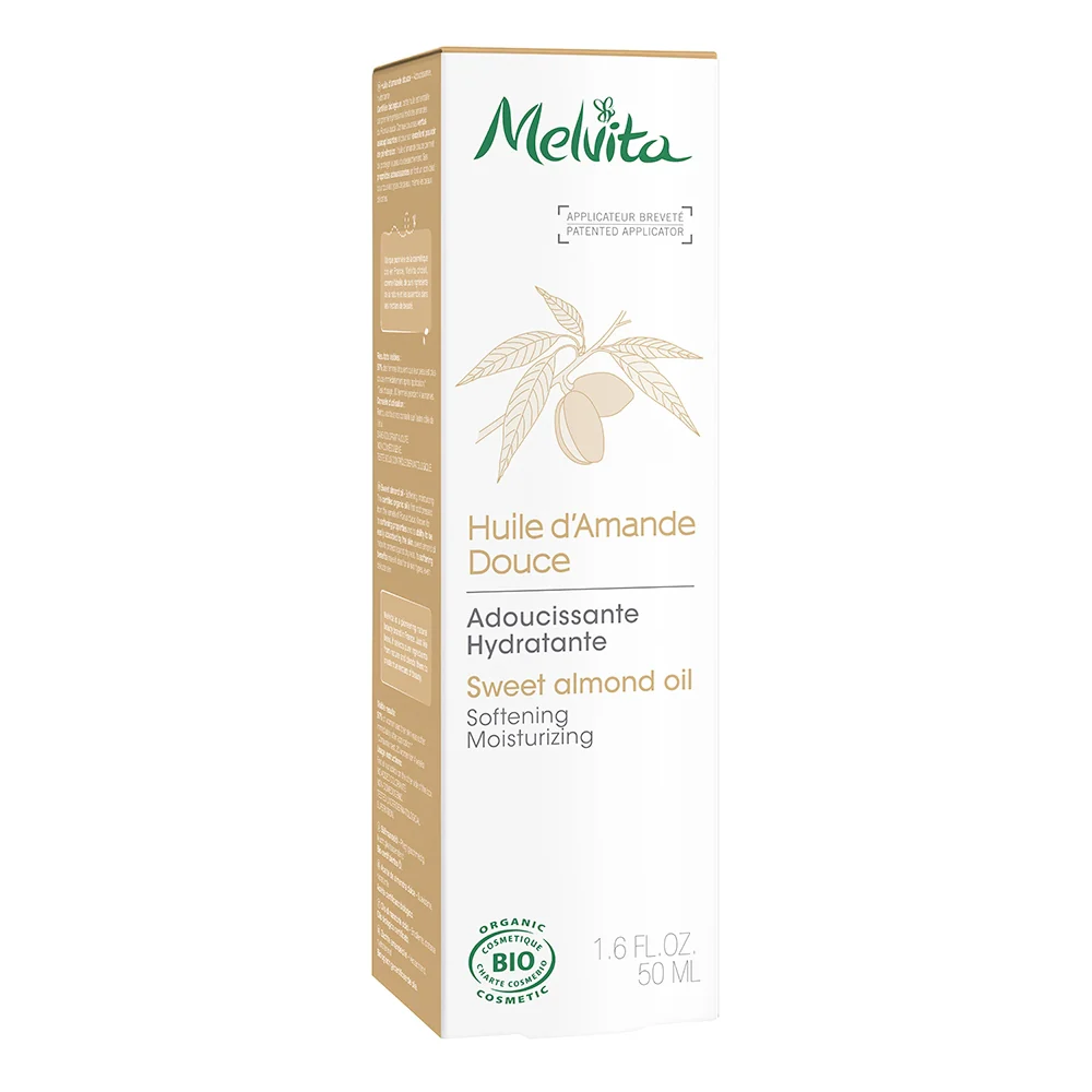 Melvita Huile d'Amande Douce 50 ml - Image 3