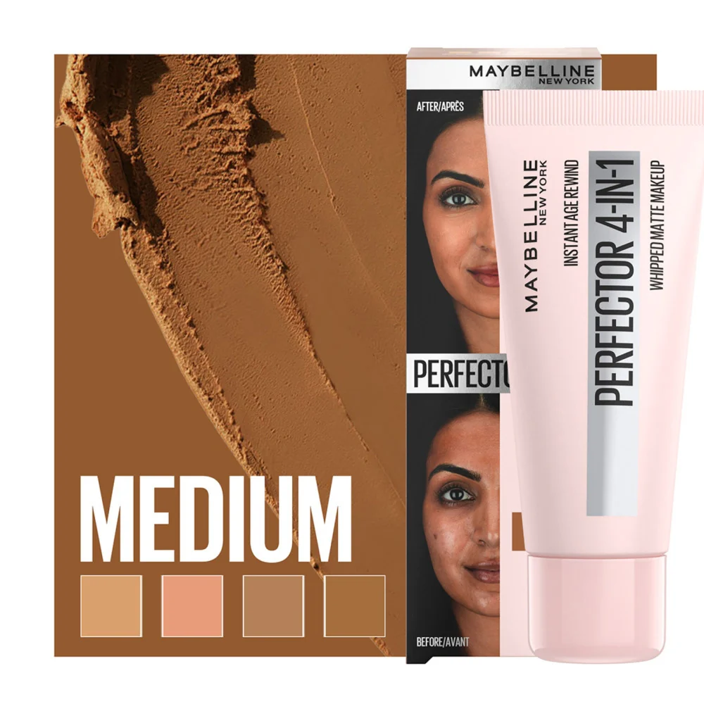 Maybelline New York Instant Age Rewind Perfector 4-IN-1 03 Medium - Image 4
