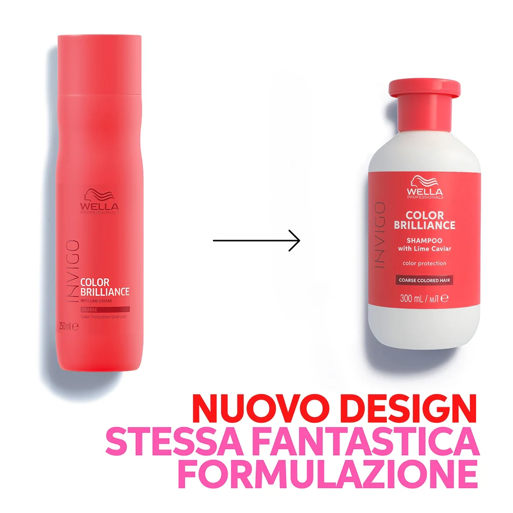 Wella Professionals Invigo Color Brilliance Shampoo Coarse Hair 300 ml - Image 14