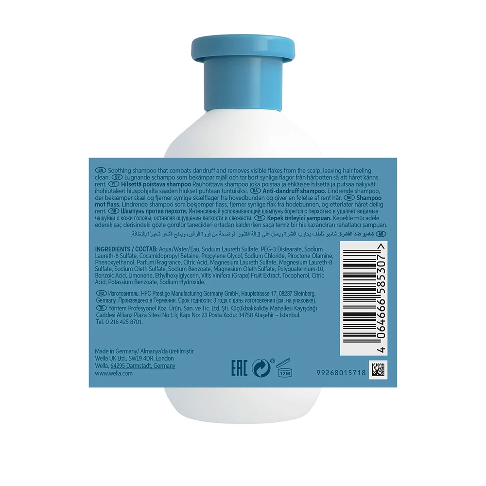 Wella Professionals Invigo Scalp Balance Shampoo Anti Dandruff 300 ml - Image 5