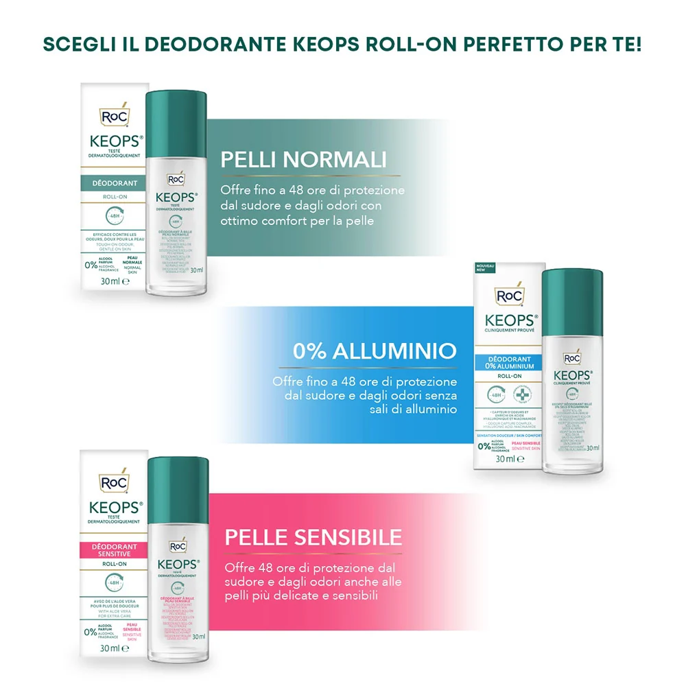Roc Keops Déodorant Sensitive 48h 30 ml - Image 2