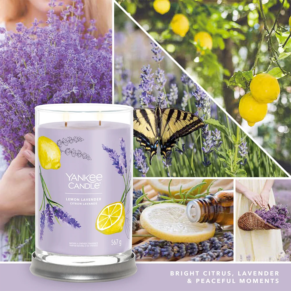 Yankee Candle Lemon Lavender Signature Tumbler - Image 4