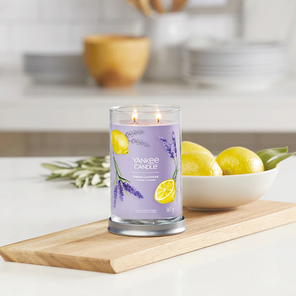 Yankee Candle Lemon Lavender Signature Tumbler - Image 5