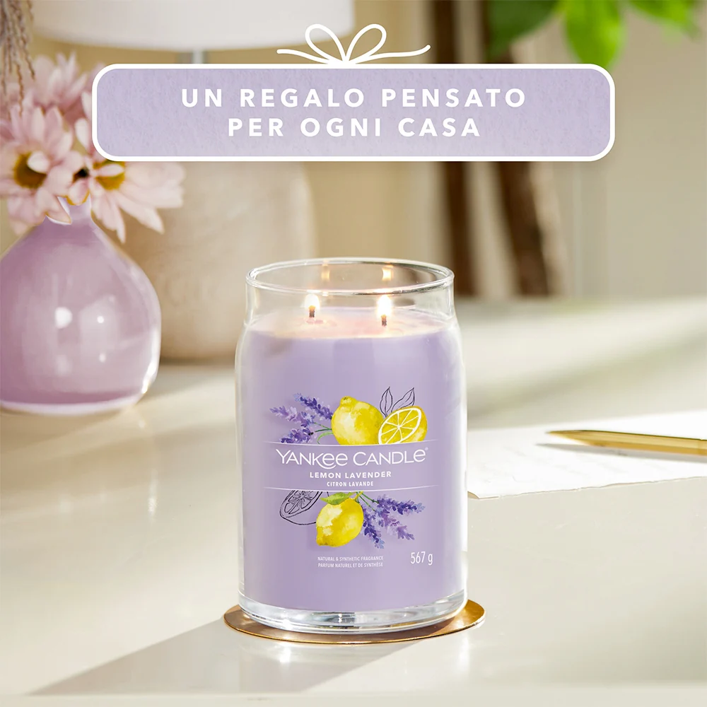 Yankee Candle Lemon Lavender Signature Grande Lavender Signature - Image 8