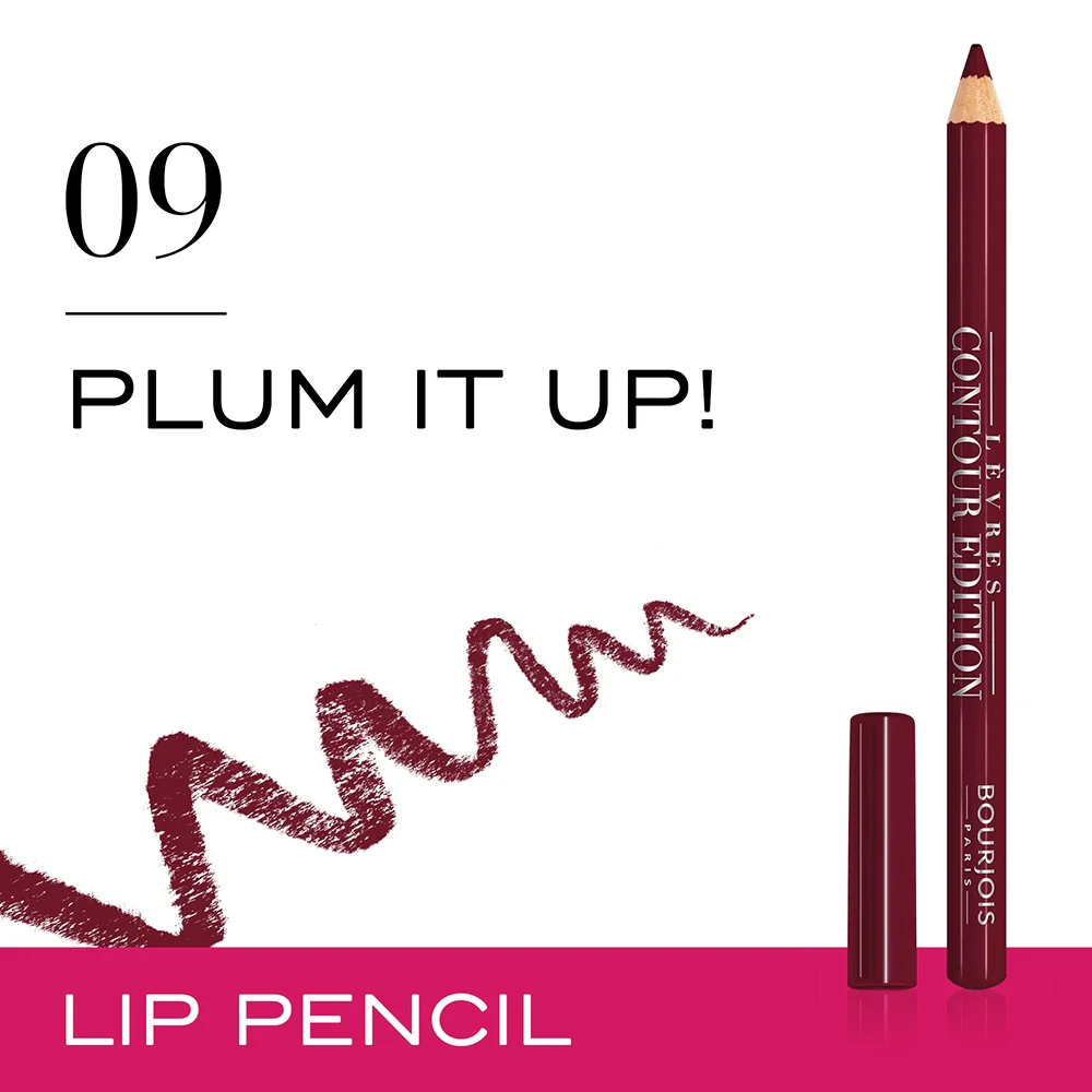 Bourjois Lèvres Contour Edition 09 Plum It Up ! - Image 4