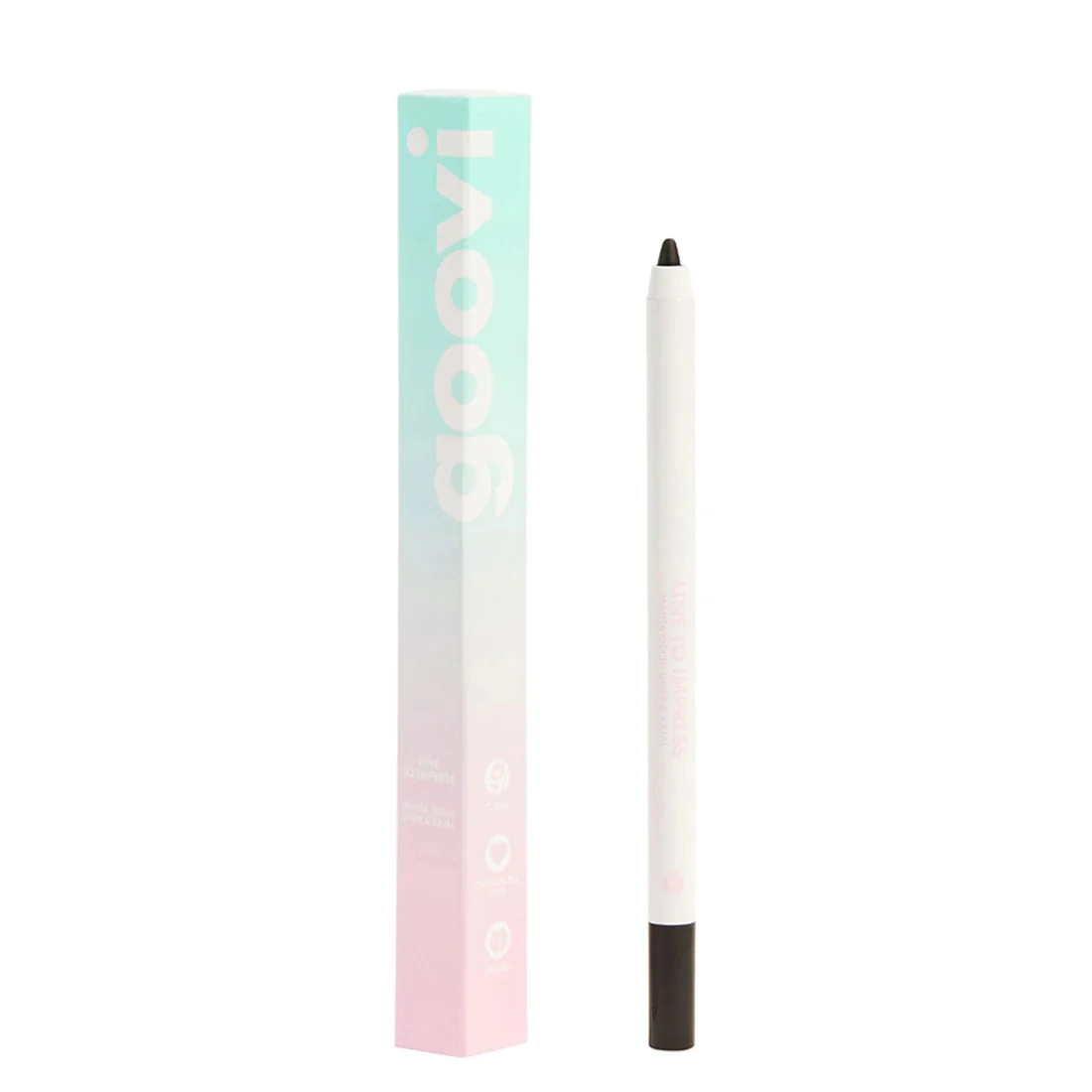 Goovi Line To Impress Matita Occhi Liner & Kajal 01 Black