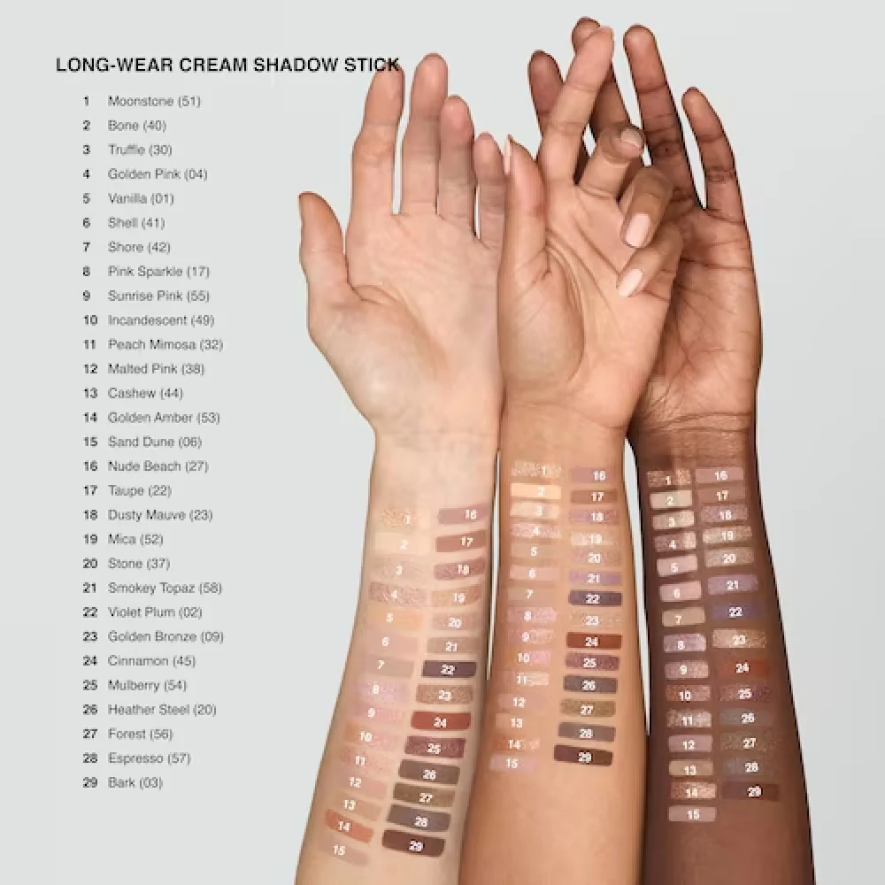 Bobbi Brown Long-Wear Cream Shadow Stick Rudy Shimmer - Image 4