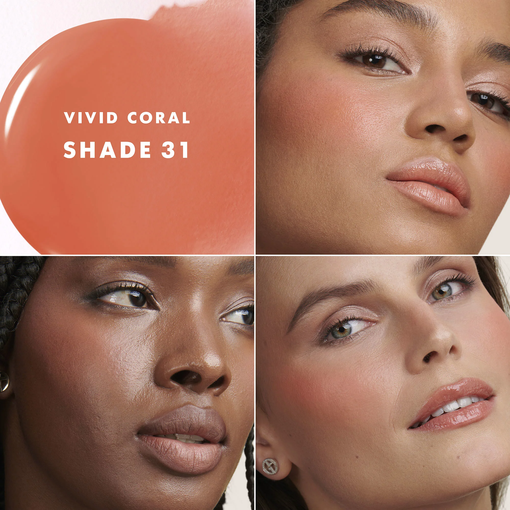 Armani Luminous Silk Cheek Tint 31 Vivid Coral - Image 3