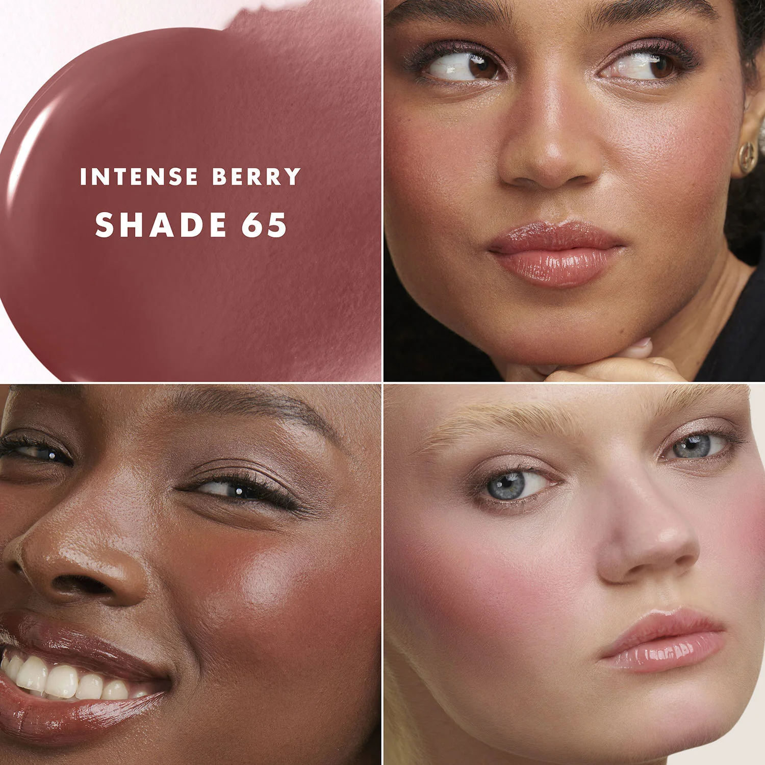 Armani Luminous Silk Cheek Tint 65 Intense Berry - Image 3