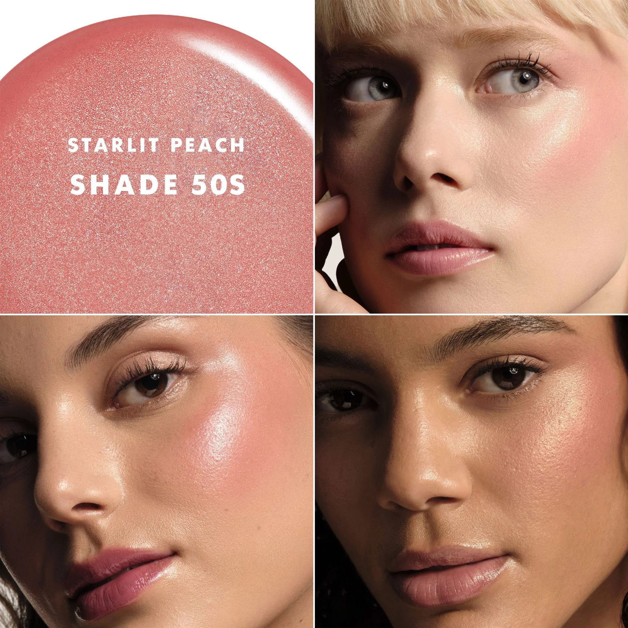 Armani Luminous Silk Cheek Tint Shine Shade 50S Starlit Peach - Image 2