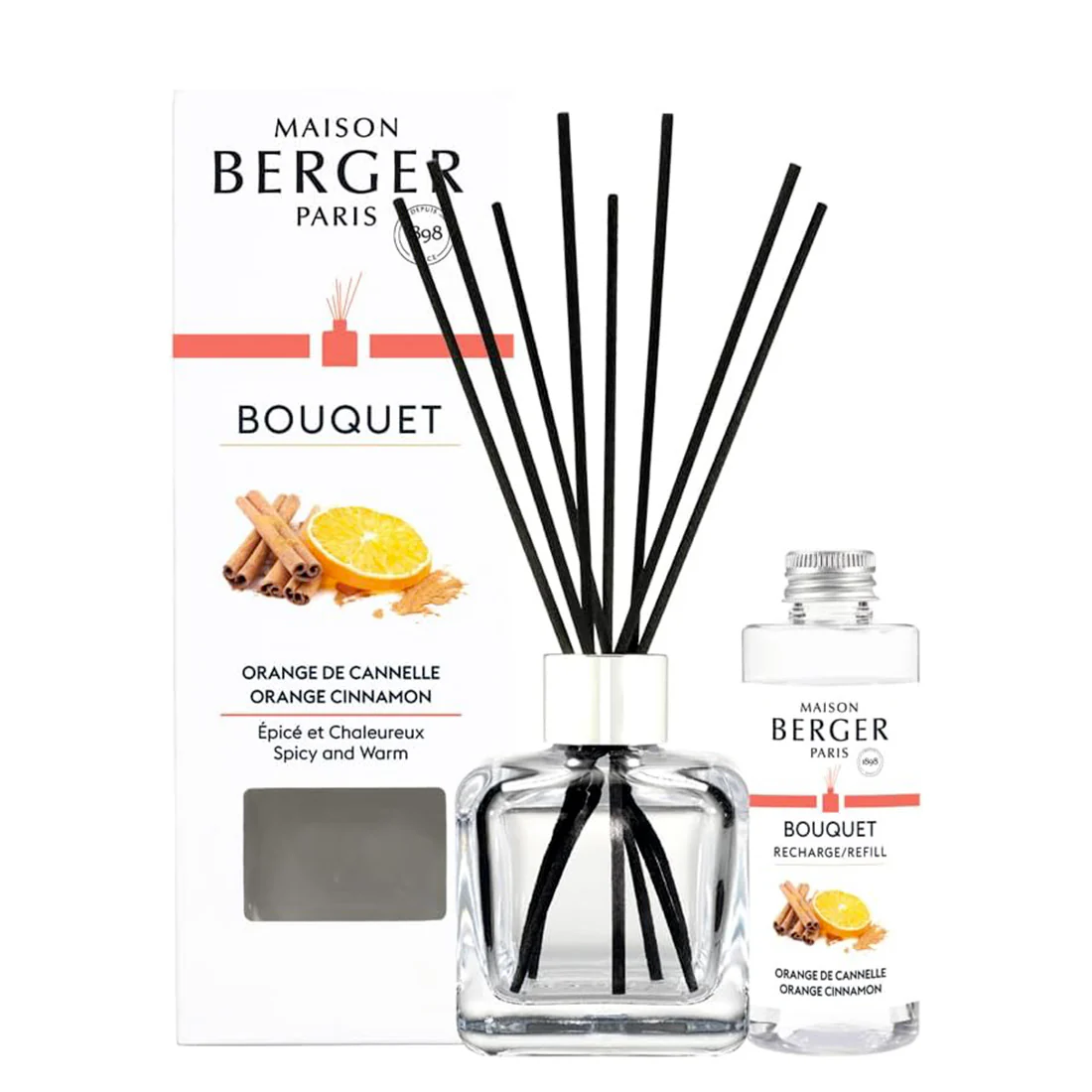 MAISON BERGER PARIS Bouquets  Orange De Cannelle   2 pz
