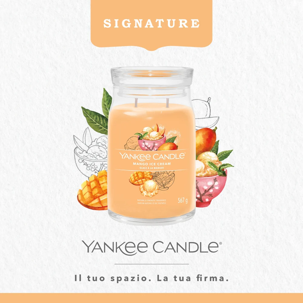 Yankee Candle Mango Ice Cream Signature Grande Ice Cream Signature - Image 3