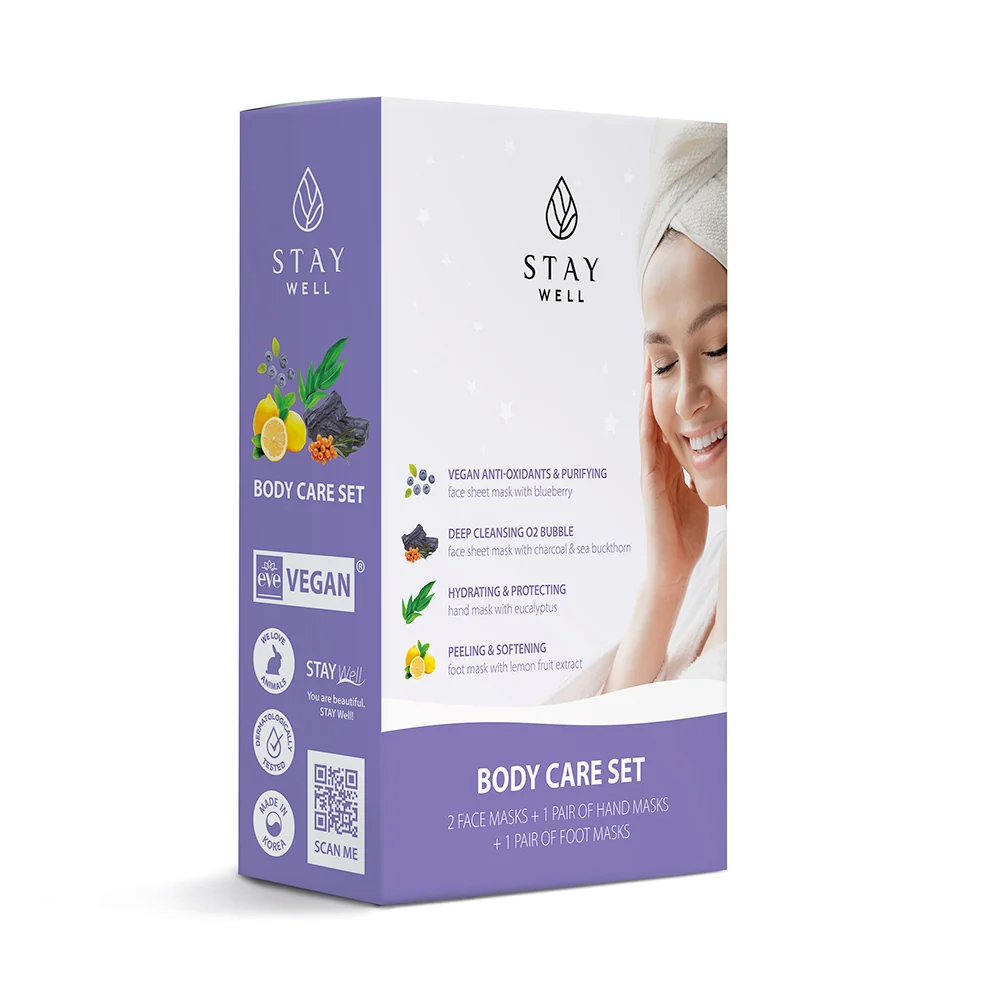 Stay Well Masks combo: Climate Neutral + Bubble + Hand + Foot Masks Set V1 - Image 2