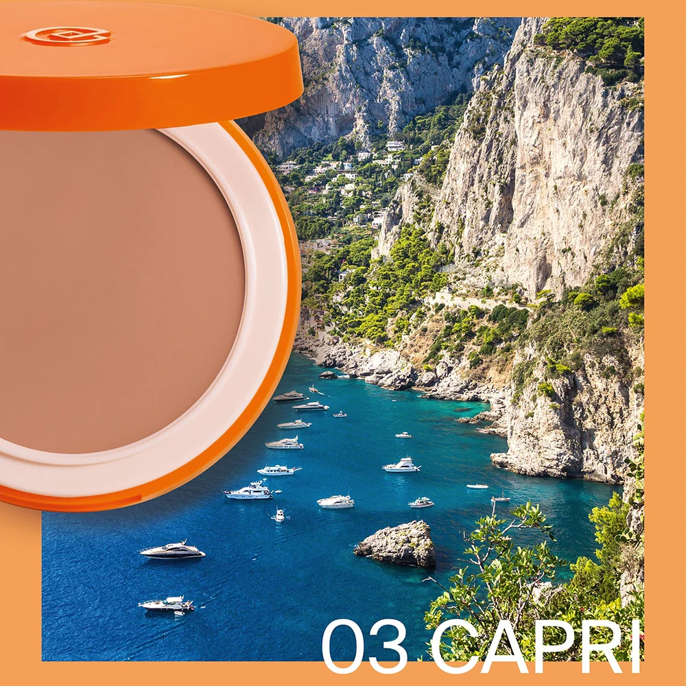 Collistar Mediterranea Fondotinta Compatto Solare Refill 03 Capri SPF15 - Image 3