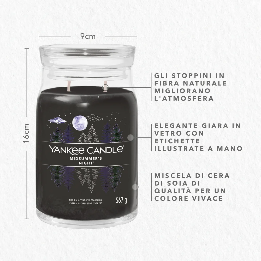 Yankee Candle Midsummer's Night Signature Grande mer's Night Signature - Image 2