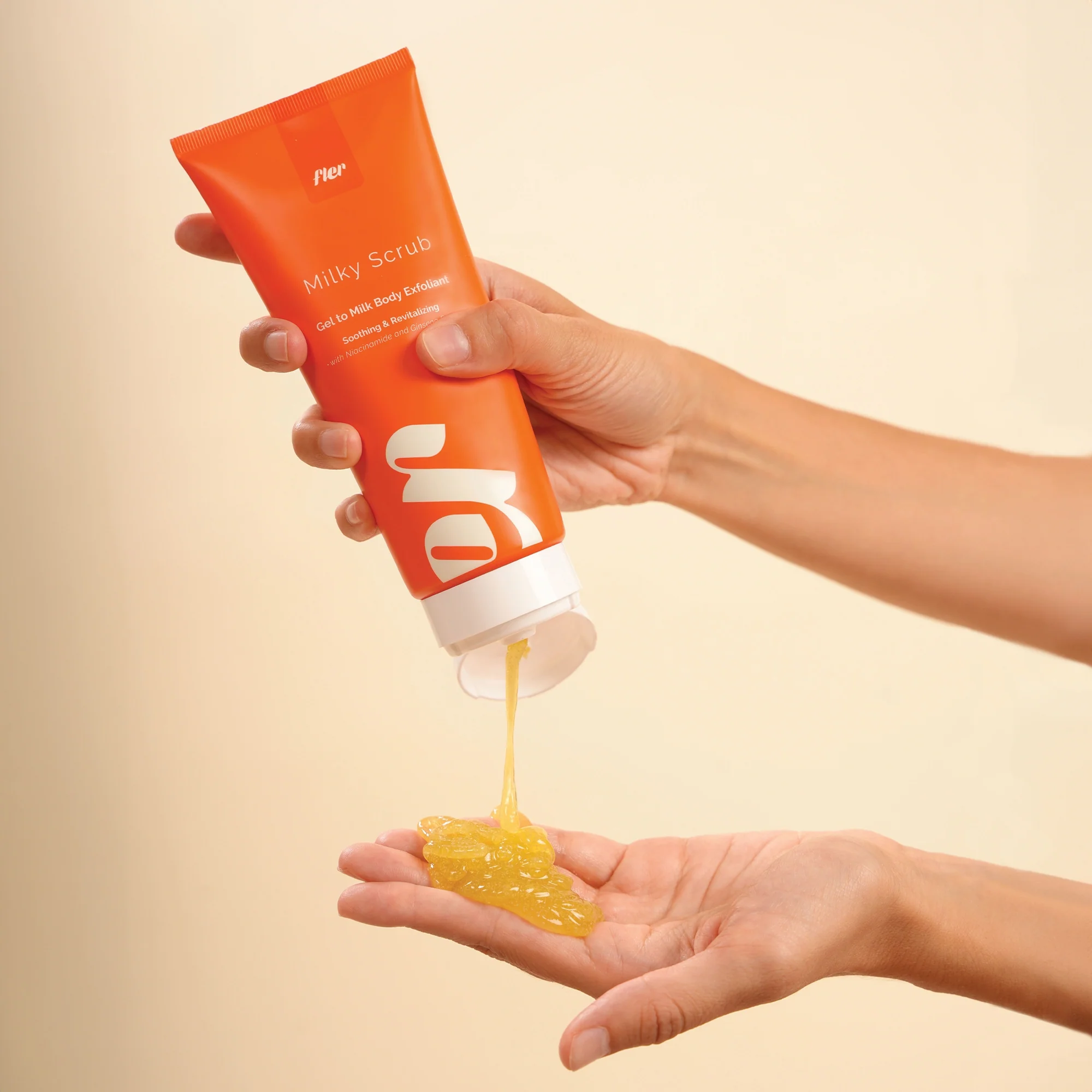 Fler Milky Scrub Gel To Milk Body Exfoliant 200 ml - Image 2
