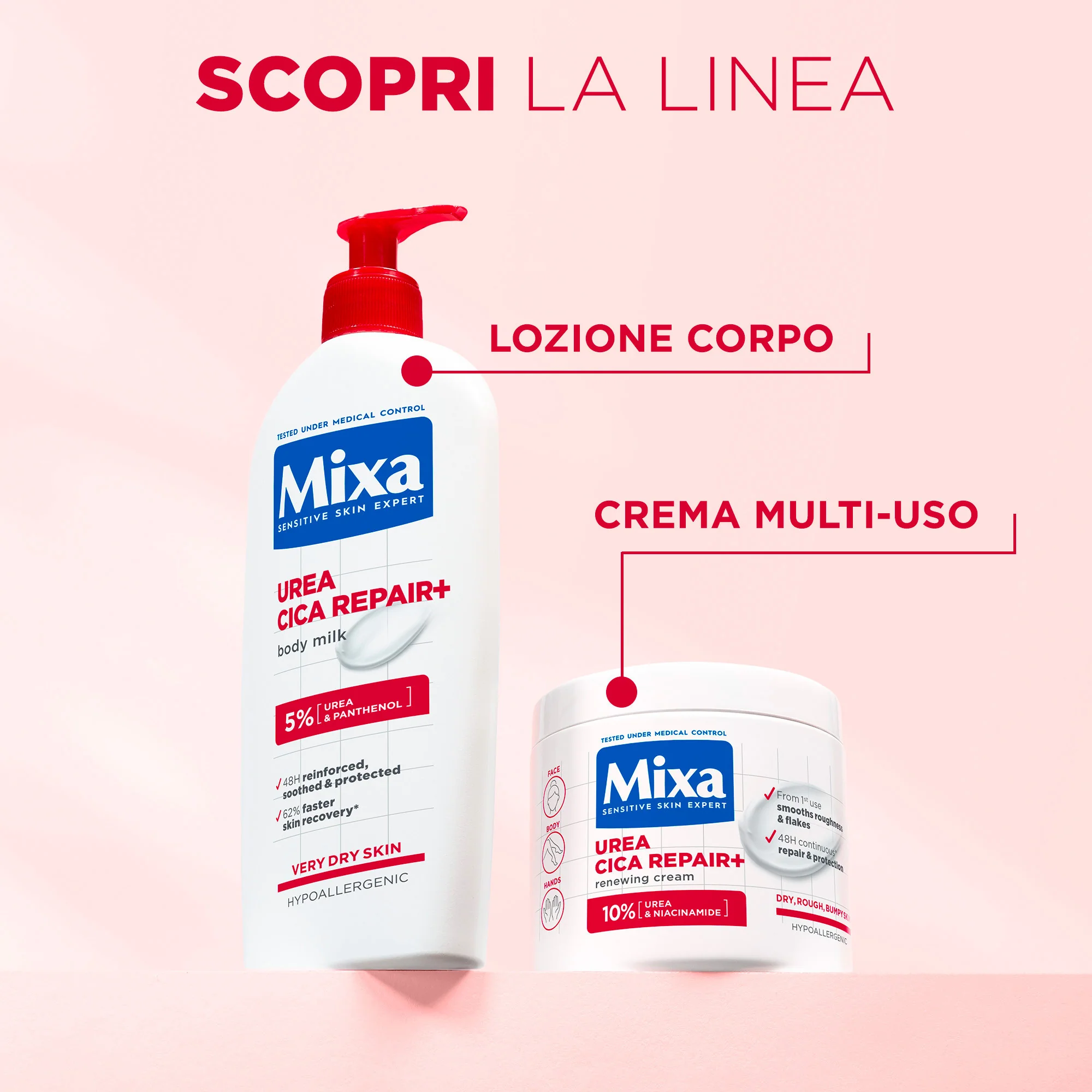 MIXA Urea Cica Repair + Body Milk  250 ml - Image 7