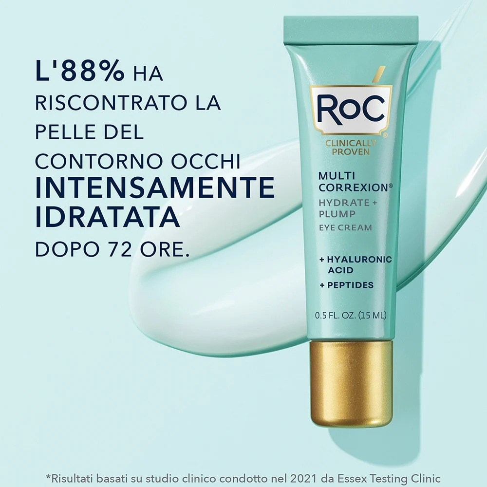 Roc Multi Correxion Hydrater + Repulper Crème Pour Les Yeux 15 ml - Image 2